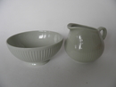 Sointu Sugar Bowl and Creamer green SOLD OUT