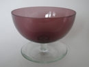 Dessert Bowl claret 