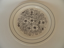 Krokus Black-White Dinner Plate 19,8 cm SOLD OUT