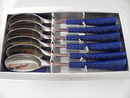 Colorina 6 Coffee Spoons blue SOLD OUT