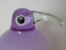 Funky Violet Glass Bird Anu Penttinen SOLD OUT