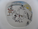 Moomin Wall Plate Ski Slope Arabia 