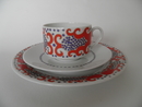 Esmeralda Coffee Cup and Saucer and Side Plate 