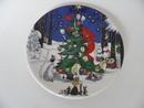 Moomin Wall Plate Christmas Plate Arabia SOLD OUT