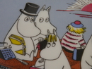 Moomin Wall Plate Moomin Family on a Float 