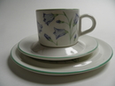 Campanula Rotundifolia Coffee Cup and 2 Plates Arabia SOLD OUT