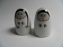 Eskimo Salt and Pepper shakers Arabia SOLD OUT
