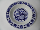 Gardenia blue deep Plate Arabia SOLD OUT