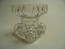 Kehrä Vase / Candleholder clear glass 