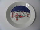 Moomin Plate Christmas Greeting