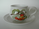 Pomona Portmeirion Tea Cup and Saucer Cherry SOLD OUT