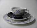 Kide Coffee Cup and 2 Plates Arabia