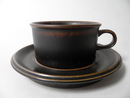 Ruska Tea Cup and Saucer Arabia