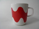 Lokki Mug red Marimekko