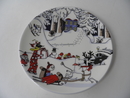 Moomin plate New Christmas Plate 