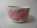 Kurjenpolvi small bowl pink Marimekko 