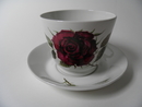 Rose big Cup and Saucer Arabia