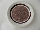 Faenza Dinner Plate brown Flowers Arabia SOLD OUT