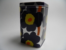 Unikko Tin Box darkblue Marimekko SOLD OUT