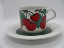Kirsikka Coffee Cup and Saucer Arabia 