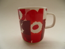 Ruutu-unikko Mug red Marimekko SOLD OUT