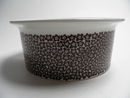 Faenza Bowl brown Flowers Arabia SOLD OUT