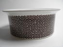 Faenza Bowl brown Flowers Arabia