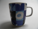 Ruutu-unikko Mug blue Marimekko SOLD OUT