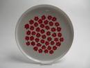 Puketti Plate red Flowers Marimekko SOLD OUT