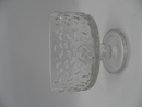 Jesperi Footed Bowl clear glass