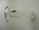 Atlas Vase / Candleholder clear glass