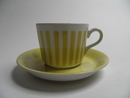 Aita Coffee Cup and Saucer yellow