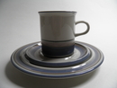 Uhtua Coffee Cup high and 2 Plates