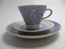 Filigram Coffee Cup and 2 Plates