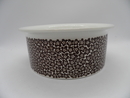 Faenza Bowl brown flowers
